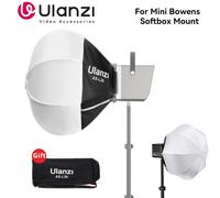 Ulanzi AS-L30 30 cm Portatile Globo Lanterna Softbox Mini Bowens Mount Sfera Diffusore Installazione Rapida per Ulanzi LT028 40W COB LED