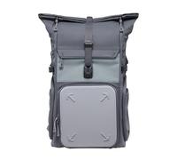 ULANZI BP04 Zaino per fotocamera 25L Funziona con Apple Find My, Impermeabile Hard Shell Borsa per Fotocamera Professionale Assorbimento degli Urti per Fotografi DSLR Mirrorless Fotocamera Obiettivo