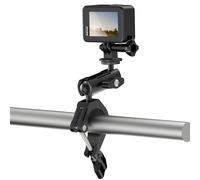 Ulanzi CM025 Supporto per Action Camera per Go Pro 11 10 9 8 7 6 Insta360 Supporto per manubrio per bicicletta e moto Video da viaggio Vlog