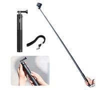 Ulanzi Go-Quick II 1,5 m Selfie Stick Supporto QR magnetico per Gopro 13 12 Palo invisibile per Action Camera Insta360
