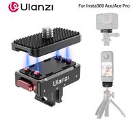 Ulanzi IN01 Kit di montaggio magnetico a sgancio rapido per Insta360 X4/X3/ONE X2/X/GoPro Hero 13 con interfaccia per action camera con vite da 1/4"