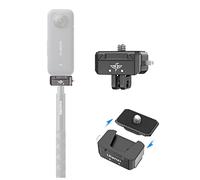 ULANZI Inov8 - Kit di montaggio per selfie stick invisibile X4/X3/ONE X2/ONE RS/ONE R/ONE X, con base QR e piastra