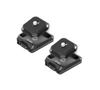 Ulanzi Kit Piastra A Sgancio Rapido e Base UKA01 Uka Compatibile con Piastre Uka e F38 per Treppiede per Fotocamera, 2 Set