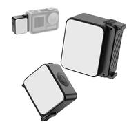 ULANZI LM18 Luce LED Mini per Vlogging e Action Camera | Illuminazione Fotografica Magnetica, Per DJI Osmo Action 3/4/5 Pro, Accessori Camera Cage