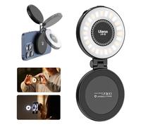 ULANZI Luce magnetica per selfie, luce di riempimento a LED compatibile con Magsafe, anello per selfie a LED incluso anello adesivo per telefoni, per selfie/fotografia/TikTok/chiamate