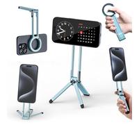 ULANZI MA30 - Treppiede magnetico per iPhone, Maglock in alluminio, mini treppiede tascabile, supporto per telefono cellulare, forte magnete, compatibile con iPhone 17, 16, 15, 14, 13, 12, verde menta