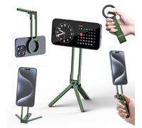 ULANZI MA30 - Treppiede magnetico per iPhone, mini treppiede in alluminio Maglock per smartphone, supporto tascabile per telefono cellulare, supporto magnetico su entrambi i lati, montaggio rapido