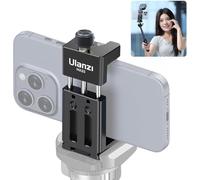 ULANZI MA33 Metallo Adattatore per Treppiede con Base Arca QR, Scarpe Fredde, Filettatura1/4, Girevole a 360° e 180°, Supporto per Telefono Treppiede, Accessori iPhone 16 Pro Max Smartphone Android