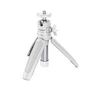 ULANZI MT-08 - Mini treppiede e bastone per selfie per fotocamera e smartphone, supporto estensibile da tavolo con vite da 1/4", colore: bianco