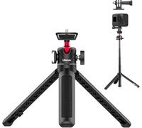 ULANZI MT-16 Mini Treppiede Vlogging con Testa a Sfera 360° | Vite 1/4, Cold Shoe Mount, Estensibile 22 cm a 44 cm, Compatibile con Go pro/Akaso brave/DSLR Canon Nikon Sony/Smartphone