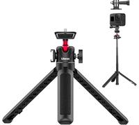 ULANZI MT-16 Vlogging Treppiede con testa a sfera a 360° 1/4 vite Cold Shoe Mount, Mini Tripod estensibile da 22 cm a 44 cm, piccola fotocamera Tripod per DLSR Canon Nikon Sony fotocamera Smartphone