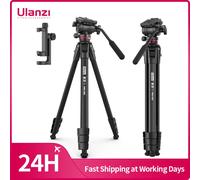 Ulanzi MT-56 OMBRA VIDEO Treppiede da viaggio con trascinamento fluido Testa a sfera in metallo Smartphone esterno DSLR Treppiede per fotocamera Monopiede