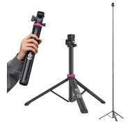 ULANZI MT-89 stativo fotografico compatto da 208,3 cm con vite da 1/4" a sgancio rapido, capacità di carico 1kg, treppiede estensibile regolabile in alluminio, con testa a sfera a 360°