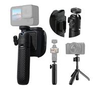 ULANZI MT88 Mini treppiede fotocamera con velcro e sgancio rapido, Treppiede portatile con vite 1/4", Rotazione 360°, Treppiede da viaggio per macchina fotografica compatta/action camera/pocket 3/x5