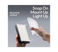 Ulanzi P40 Bi 40W Pro Video Light Luce Portatile A LED per Studio Fotografico con Ventola di Raffreddamento per Video In Diretta Streaming