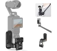 ULANZI PK16 - Supporto magnetico compatibile con DJI OSMO Pocket 3, supporto per fotocamera regolabile a 270°, base pieghevole a sgancio rapido per riprese in interni ed esterni per riprese Vlog Live