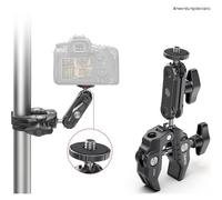 ULANZI Fascetta stringitubo con testa a sfera e Magic Arm R094 Super Clamp