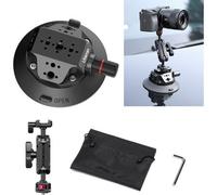 ULANZI SC-02 - Supporto con ventosa e testa a sfera da 11,4 cm, per fotocamere digitali e azione fino a 3 kg