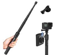 ULANZI Selfie stick VL04, Mini treppiede per fotocamera con vite da 1/4",Monopiede 114cm con cinturino per ripresa pov, Competibile con dji pocket 3, osmo action 6/5/4/3, Insta360 X5/4/3