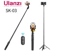 Ulanzi SK-03 1.5m Bluetooth Wireless Selfie Stick treppiede monopiede per Smartphone GoPro Hero12 11 10 9 8 7 insta360 X3 fotocamera DSLR