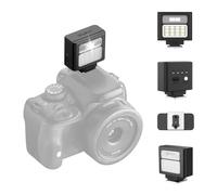 ULANZI SL02 Flash Speedlite per Fotocamera, Modalità Luce Continua, GN8 con 4 Livelli di potenza, 200lux@0.3m, Ricarica Rapida Type-C,Compatibile con Canon/Fuji/Nikon/Panasonic/Olympus/Sony