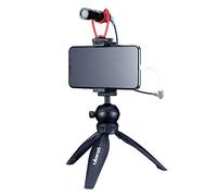 ULANZI Smartphone Vlog Kit con microfono video SAIREN + treppiede portatile + morsetto smartphone per iPhone 11 Pro Max