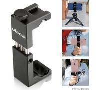 ULANZI ST-02S - Treppiede universale per smartphone con supporto per scarpe a freddo Mount - metallo - per tutti i telefoni - anche filmare verticalmente