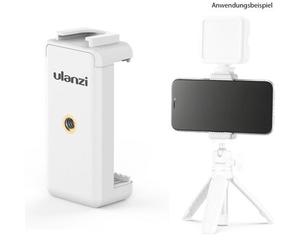 Ulanzi ST-07 Supporto per telefono in plastica con slitta a freddo bianco