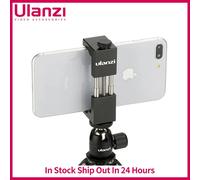 ULANZI ST-02S - Treppiede universale per smartphone con supporto per scarpe a freddo Mount - metallo - per tutti i telefoni - anche filmare verticalmente
