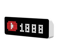 Ulanzi TC001 Smart Pixel Clock funzione di previsioni del tempo gestione scientifica dell'orologio con Display Pixel a colori