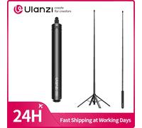 Ulanzi TT91 Asta Estensibile Automatica per Selfie con Treppiede da Terra e Attacco da 1/4'' per Action Camera, Insta360 e Video Vlog