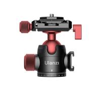 Ulanzi U-60 U-70 Testa Sferica in Metallo con Inclinazione per Treppiede a Doppio Supporto