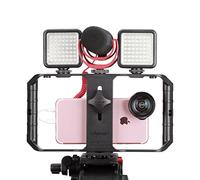 ULANZI U Rig Pro Smartphone Video Rig, iPhone Filmmaking Case, Telefono Video Stabilizzatore Grip Treppiede per Videomaker Film Maker Videografo per iPhone X 8 Plus Sumsang