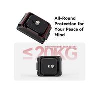 Ulanzi UKA Piastra A Sgancio Rapido Compatibile con Piastre Uka e F38 per Sistema di Sgancio Rapido del Treppiede Della Fotocamera UKA02 Cover