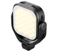 Ulanzi VIJIM VL66 Bi-Color Mini lampada LED girevole per smartphone e fotocamera con temperatura colore regolabile 2500 K-6500 K e batteria da 2000 mAh USB-C Soft Light illuminazione video