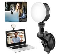 Ulanzi VIJIM VL69 - Kit di lampade a LED per videoconferenze, 2000 mAh, batteria per laptop, MacBook, computer, PC, desktop per lo streaming in tempo reale, luce video conference Light