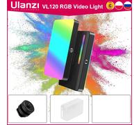 Ulanzi VL120 RGB Luce video per fotocamera Mini portatile 3100mAh Illuminazione fotografica Smartphone Vlog Luce di riempimento Luce video RGB