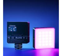 ULANZI VL49 Pro Luce Video RGB, Luce Led Fotografia con Batteria da 2500mAh, Assorbimento a Magnete, Faretto Fotografico a 360° a Colori con 20 Effetti di Luce Simulata per Fotografia di Prodotti