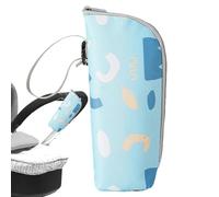 ulapithi Borsa per tazza isolata per esterni, borsa protettiva per bottiglia,Borsa portabottiglie refrigerante - Borsa scaldabiberon portatile per allattamento per esterni, centri per l'infanzia