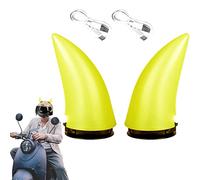 ulapithi Caschi orecchie,Carino piccolo corna del diavolo per caschi impermeabile | Caschi decorazione sci snowboard accessori bici sci moto snowboard caschi