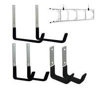 ulapithi Ganci Da Garage Ad Alta Resistenza | 6 Pezzi Ad Alta Resistenza Antiruggine,Organizzatore Da Parete Per Garage Portautensili | Per Capanno Soffitta Lavanderia Attrezzi Da Giardino Tubo