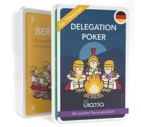 Ulassa Delegation Poker cards - Set di carte poker della delega - 3-7 persone - Per le imprese agili per delegare efficacemente le responsabilità nel team - Agile Management 3.0 - Versione TEDESCA