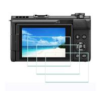 ULBTER Pellicola protettiva per display per Canon PowerShot V1 [3 pezzi], pellicola protettiva LCD in vetro temperato 0,3 mm, durezza 9H, antigraffio, accessorio
