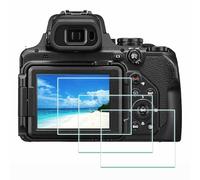 ULBTER Pellicola protettiva per Nikon COOLPIX P1100 [3 pezzi], Protezione in vetro temperato 0,3 mm, durezza 9H, antigraffio, accessorio