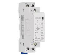 ULBTLUOYV Contattore Domestico modulare Mini AC 220V 230V 400V AC 20A 25A 40A 63A 1NO 1NC 2NO 2NC 4NO NCH8 2 quadrifase(NCH8-25,2NO)