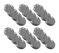 ULDIGI 100 Pezzi di Materiale per Armature Medievali in Acciaio Inox, Scaglie Decorative per Costumi da Cavaliere e Larp, Leggere e Adattabili per Feste a Tema e Riparazioni