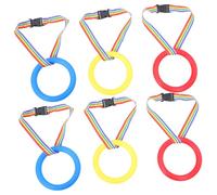 ULDIGI 12 Pezzi Corda da Camminata per Manici ad Anello e Cinghie Polso Rimovibili per Sicurezza Asilo Adatta per Escursioni e Attività all Aperto