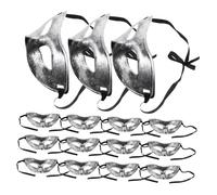 ULDIGI 15 Pezzi Maschere Veneziane Mezza Faccia Vintage per Masquerade e Cosplay Maschere Occhio Leggere con Dettagli Artistici per Uomini e Donne per Halloween Balli in Maschera e