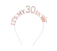 ULDIGI 1pezzi Coro Di Compleanno Con Design Unico e Decorazioni Strass Accessorio Per Festa Femminile Per Festeggiare e Scattare Foto Di Compleanno