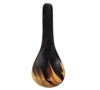 ULDIGI 1pezzi Cucchiaio da Minestra in Corno di Bue Unico Pratico e Resistente per Uso Cucina Domestica e Ristoranti Design Elegante e Finitura Artigianale Colore Casuale